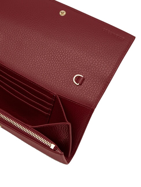 METALLIC SOFT Leather clutch bag with shoulder strap brandy - Women&rsquo;s Bags