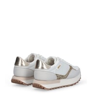 LIUJO EVELYN 915 Running sneakers with glitter inserts white / light gold - Women&rsquo;s shoes - 5