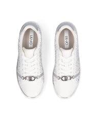 LIUJO KIKI 01 Sneakers with all-over rhinestone logo white - Women&rsquo;s shoes - 3