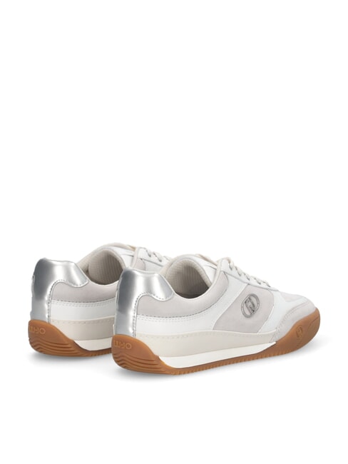 LEWIS 01 Sneakers with metal logo white - Women&rsquo;s shoes
