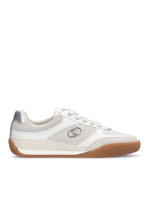 LEWIS 01 Sneakers with metal logo white - Women&rsquo;s shoes