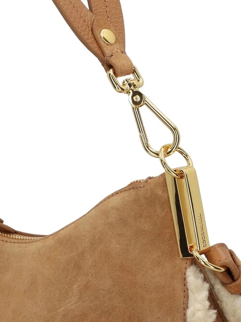SUNUP ECO SHEARLING Shoulder bag with shoulder strap reef / peach - Women&rsquo;s Bags