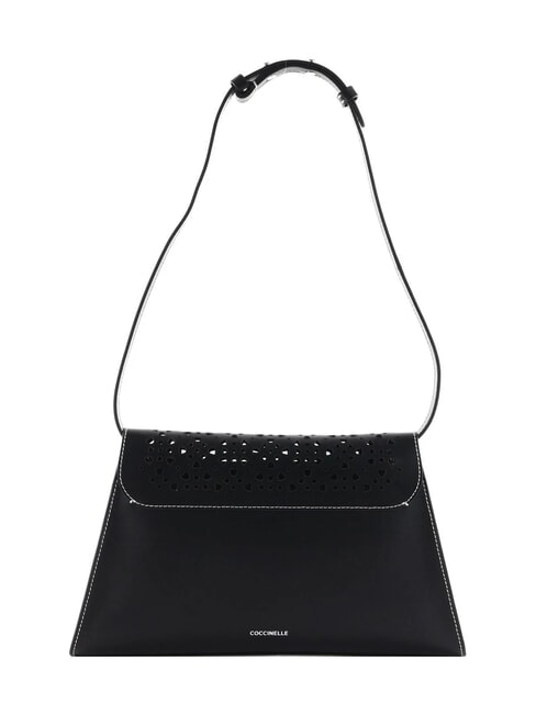 DEW COW PERFORED Leather shoulder bag Black - Women&rsquo;s Bags