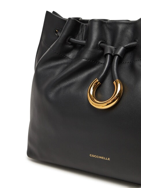ISABELA Leather bucket bag Black - Women&rsquo;s Bags