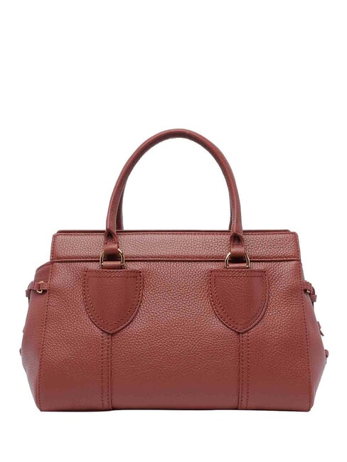 YORK Leather handbag with shoulder strap brandy - Women&rsquo;s Bags