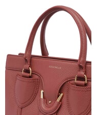COCCINELLE YORK Leather handbag with shoulder strap brandy - Women&rsquo;s Bags - 4
