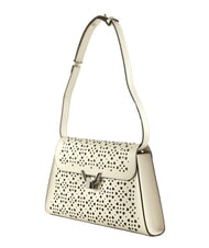COCCINELLE DEW COW PERFORED Leather shoulder bag white - Women&rsquo;s Bags - 2