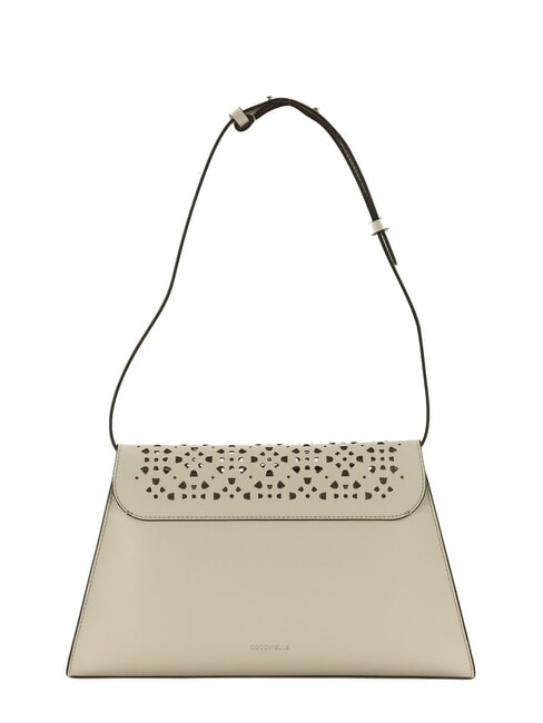 DEW COW PERFORED Leather shoulder bag white - Women&rsquo;s Bags