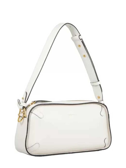 MALETA CALF Smooth leather shoulder bag white - Women&rsquo;s Bags