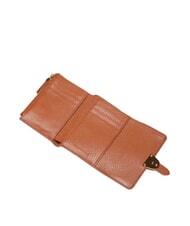 COCCINELLE CAMPUS Compact wallet in hammered leather CUIR - Women&rsquo;s Wallets - 2