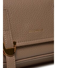 COCCINELLE CAMPUS Mini shoulder bag, in leather warm taupe - Women&rsquo;s Bags - 3