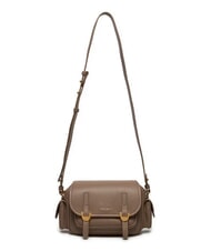 COCCINELLE CAMPUS Mini shoulder bag, in leather warm taupe - Women&rsquo;s Bags - 4