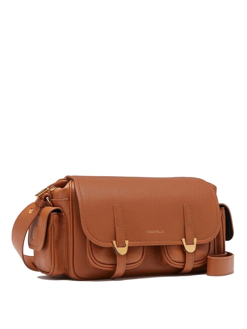 CAMPUS Hammered leather shoulder bag CUIR - Women&rsquo;s Bags