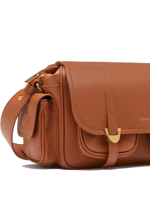 CAMPUS Hammered leather shoulder bag CUIR - Women&rsquo;s Bags