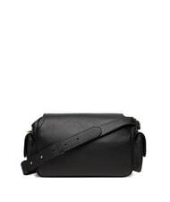 COCCINELLE CAMPUS Hammered leather shoulder bag - Women&rsquo;s Bags