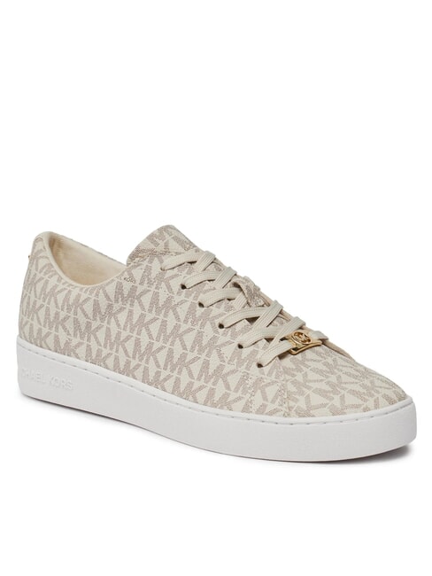 KEATON Sneakers with all-over logo print vanilla - Women&rsquo;s shoes