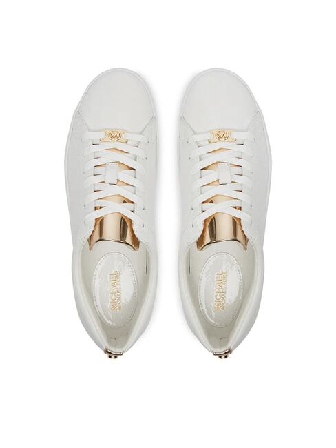 KEATON Leather sneakers pale gold - Women&rsquo;s shoes