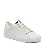 MICHAEL KORS KEATON Leather sneakers pale gold - Women&rsquo;s shoes - 3