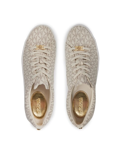 KEATON Sneakers with all-over logo print vanilla - Women&rsquo;s shoes