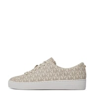MICHAEL KORS KEATON Sneakers with all-over logo print vanilla - Women&rsquo;s shoes - 5