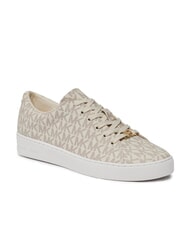 MICHAEL KORS KEATON Sneakers with all-over logo print vanilla - Women&rsquo;s shoes - 3