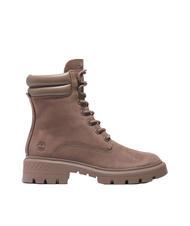 TIMBERLAND CORTINA VALLEY 6  Leather combat boots - Women&rsquo;s shoes