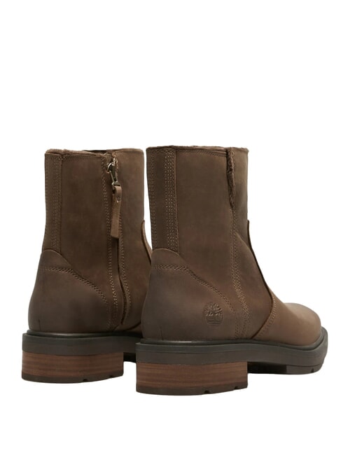 BRIMFIELD Leather ankle boots medium brown full grain - Women&rsquo;s shoes