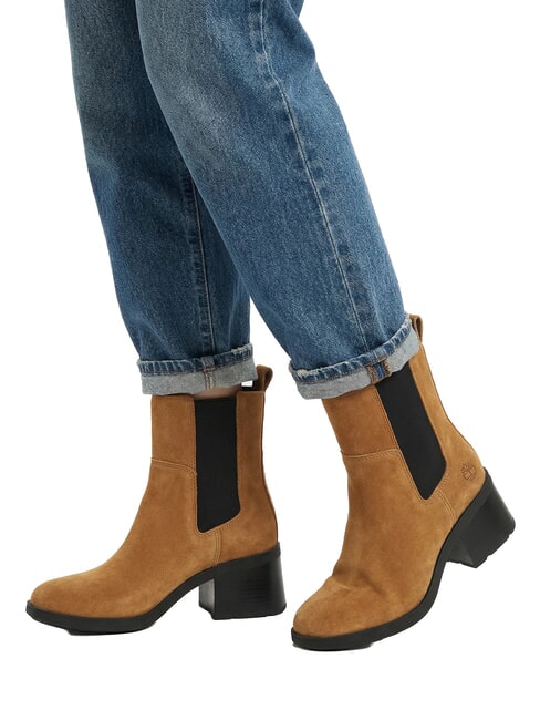 BELLEVAUX Ankle boots medium brown suede - Women&rsquo;s shoes