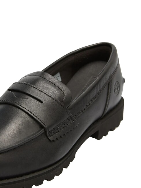 NOREEN Leather moccasins black full grain - Women&rsquo;s shoes