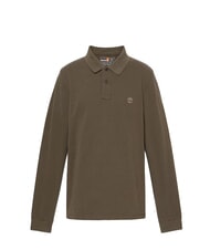TIMBERLAND MILLERS RIVER Long-sleeved polo shirt grapleaf - Polo shirt - 3