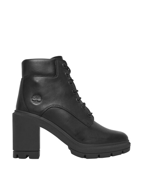 ALLINGTON High leather ankle boots Jetblack - Women&rsquo;s shoes