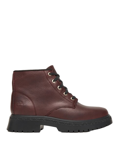 CAMBRIA VALLEY Leather amphibians burgundy full grain - Women&rsquo;s shoes