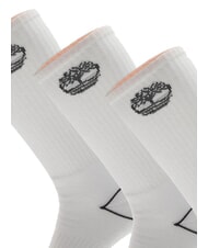 TIMBERLAND BOWDEN Box of three pairs of socks white - Men's Socks - 2