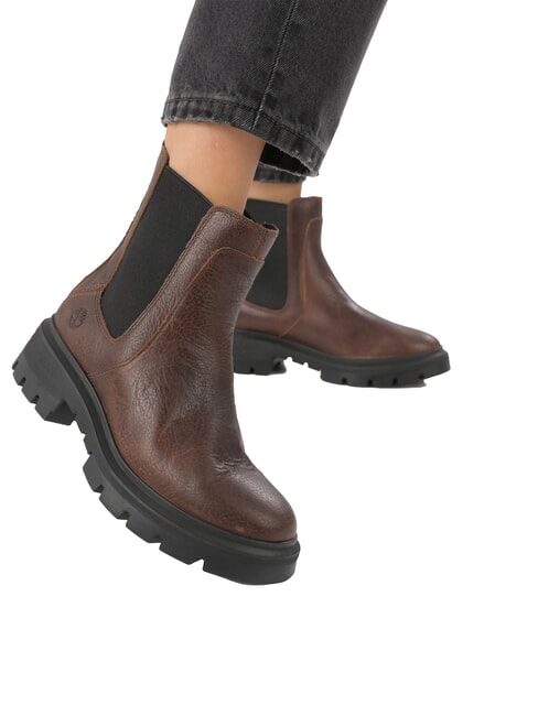 CORTINA VALLEY Leather ankle boots potting soil - Women&rsquo;s shoes