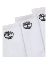 TIMBERLAND BOWDEN Box of three pairs of socks white - Men's Socks - 3