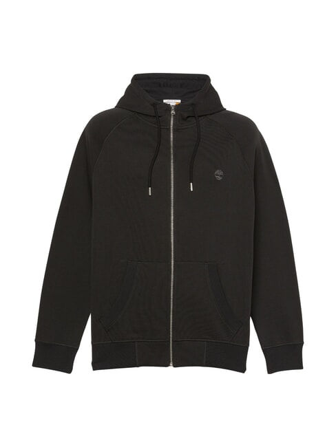 E-R BASIC Sweatshirt with zip and hood black/pavement - Sweatshirts
