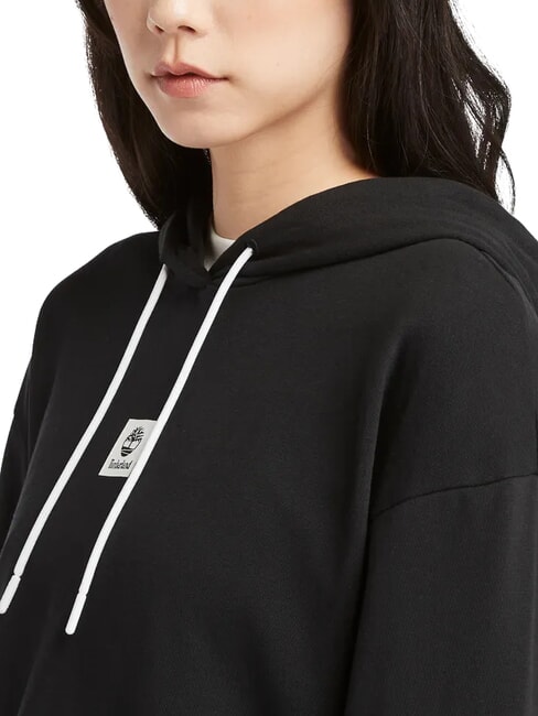 STACK LOGO Hoodie BLACK - Women's Sweatshirts