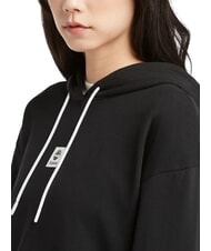 TIMBERLAND STACK LOGO Hoodie BLACK - Women's Sweatshirts - 3