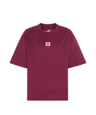 TIMBERLAND STACK LOGO  Cotton T-Shirt burgundy - T-shirt - 3