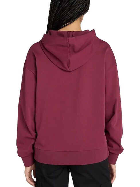 STACK LOGO Hoodie burgundy - Women's Sweatshirts