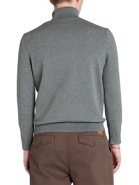 WILLIAMS RIVER Turtleneck sweater dark / gray / heather - Men's Sweaters