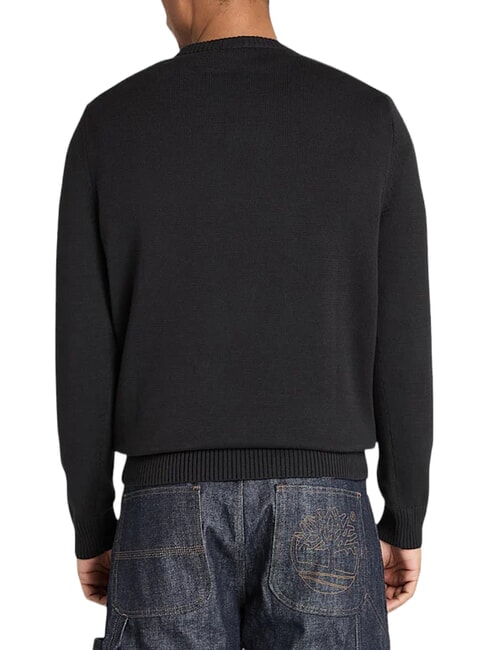 GRAPHIC Crew neck sweater BLACK - Men's Sweaters