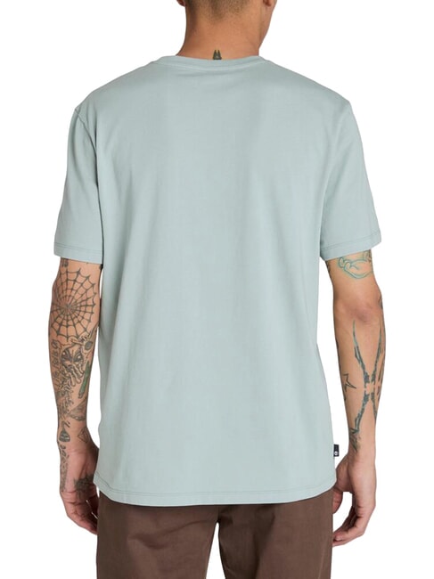 KBEC RIVER Short-sleeved T-shirt silver blue - T-shirt