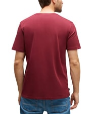 TIMBERLAND KBEC RIVER Short-sleeved T-shirt burgundy - T-shirt - 2