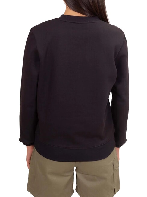 EXETER RIVER BRUSHED  Cotton blend sweatshirt BLACK - Women's Sweatshirts