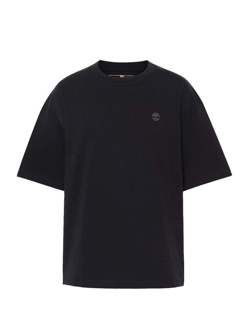 DUNSTAN RIVER Cotton T-Shirt BLACK - T-shirt