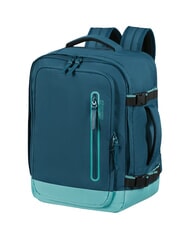 AMERICAN TOURISTER TAKE2CABIN S/M Ryanair ok underseater backpack harbor blue/dusty turquoise - Backpacks & School and Leisure - 3