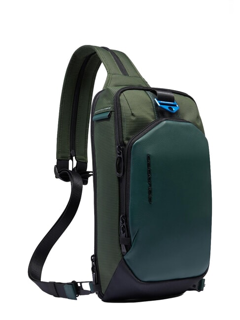 PQ-EARTH  GREEN - Over-the-shoulder Bags for Men