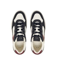 ARMANI EXCHANGE A|X Men's Sneakers off white + deep navy - Men&rsquo;s shoes - 4