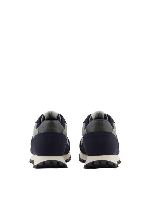 DROP MICROSUEDE Sneakers with contrasting logo deep navy+gray+chimera - Men&rsquo;s shoes